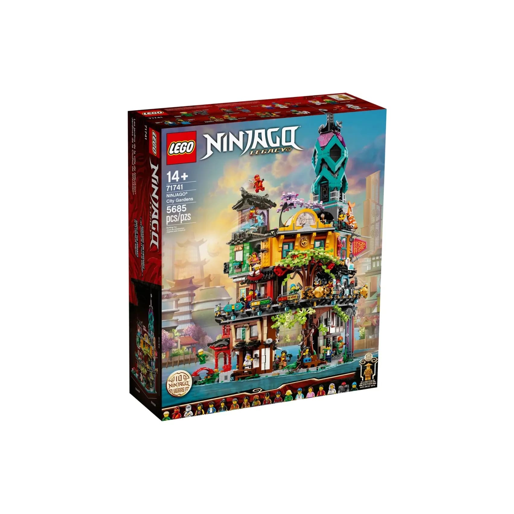 LEGO Phantom Ninja Collection Garden City Intelligence/Brain Training Building Blocks 5685pcs 71741