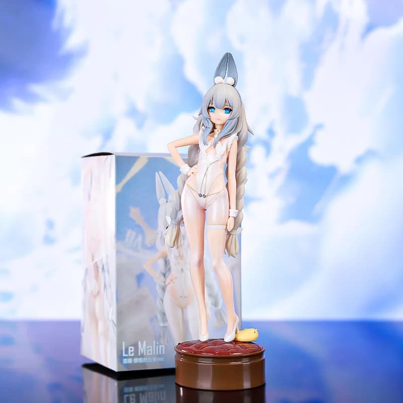 Gioco Anime Azur Lane MNF Le Malin Postura in piedi Action Figure PVC Bunny Girl Modello statua Decorazione da scrivania Giocattoli Regali in scatola