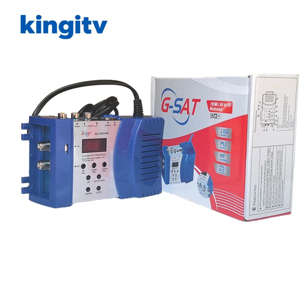 Modulatore Hdmi Av a analogico Tv Catv Hotel Cavo Modulatore HDMI Modulatore RF digitale Modulatore da AV a RF