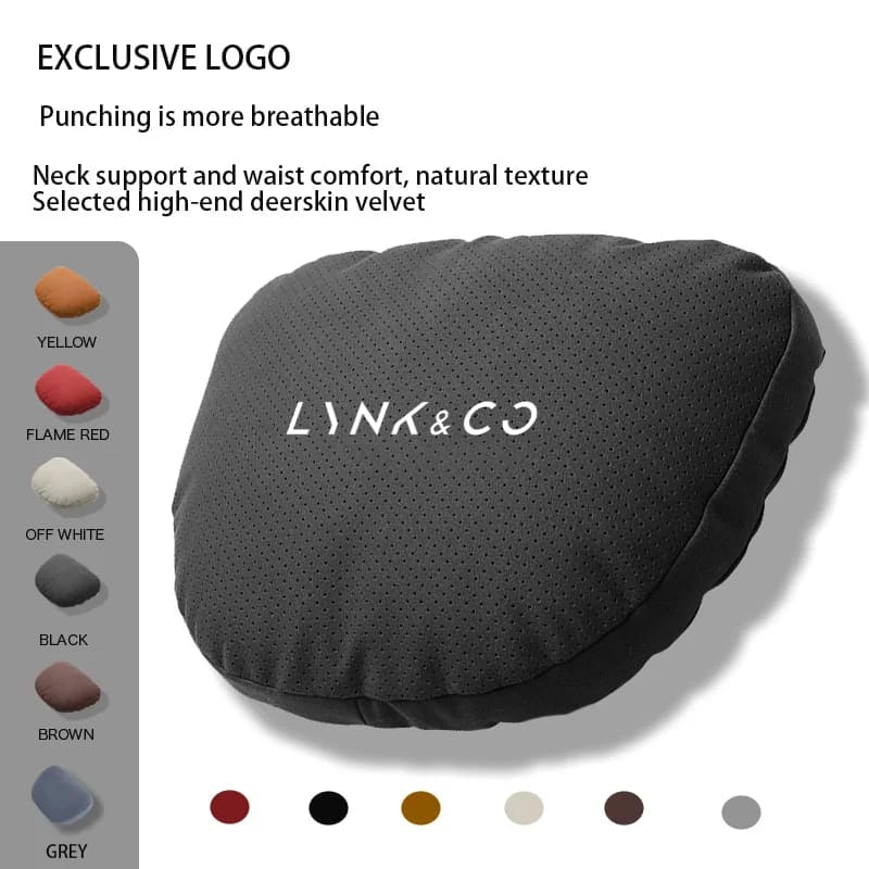 Per Lynk Co LynkCo 01 08 03 09 02 EM-P 5 05 06 Z20 Z10 Portachiavi Accessori Auto Collo Cuscino Sedile Poggiatesta Lombare Colonna vertebrale proteggere