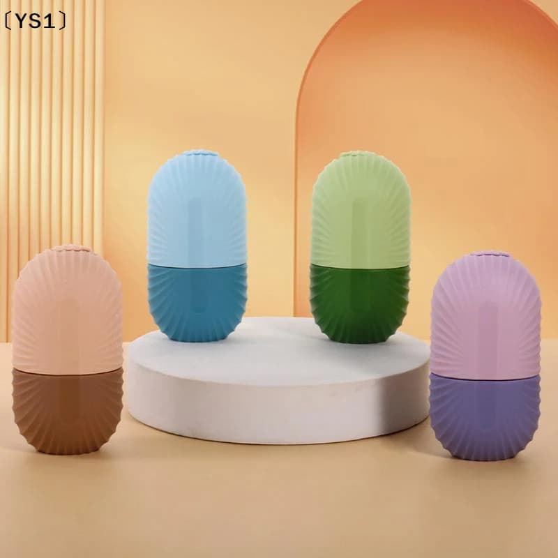 〔YS1〕Gift For Women Skin Care Freezer Reusable Shell Pattern Silicone Ice Mold For Face Facial Beauty Ice Roller Skin Care Tools