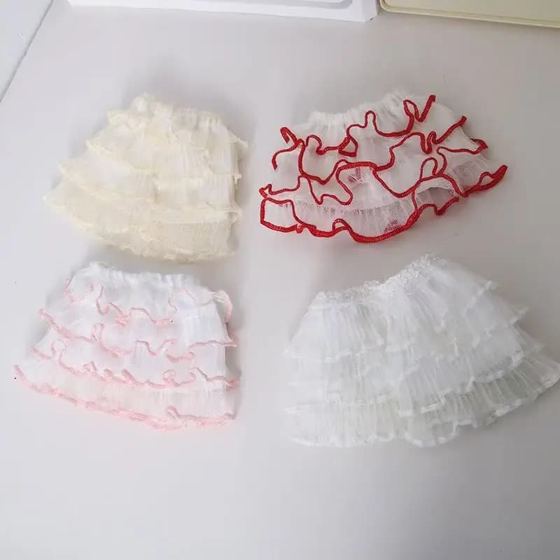 Nuovi vestiti per bambole 30/45/60 cm per 1/3 1/4 1/6 bambola Bjd torta colorata gonna fai da te ragazza giocattoli vestire accessori per bambole, nessuna bambola