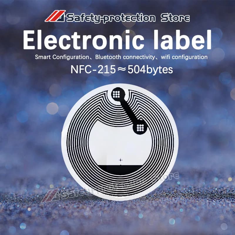 Adesivo NFC adesivo chip ntag215 Adesivo tag induzione NFC adesivo per musica fatta in casa adesivo per interruttore casa intelligente 13,56 MHz, huawei ios