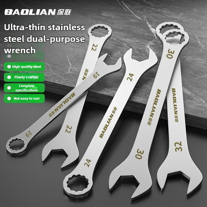 Ultra-thin Key Open Large Plum Key Double Purpose Wholesale 4-27MM Cross-border Thin Section Double Purpose