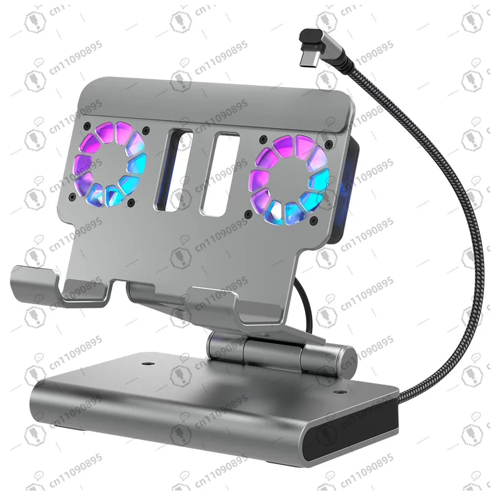 Steamdeck Diodo emettitore di luce organico Supporto per laptop Proiezione schermo 4K60Hz Pd100W Ventola Gigabit Ethernet ricaricabile