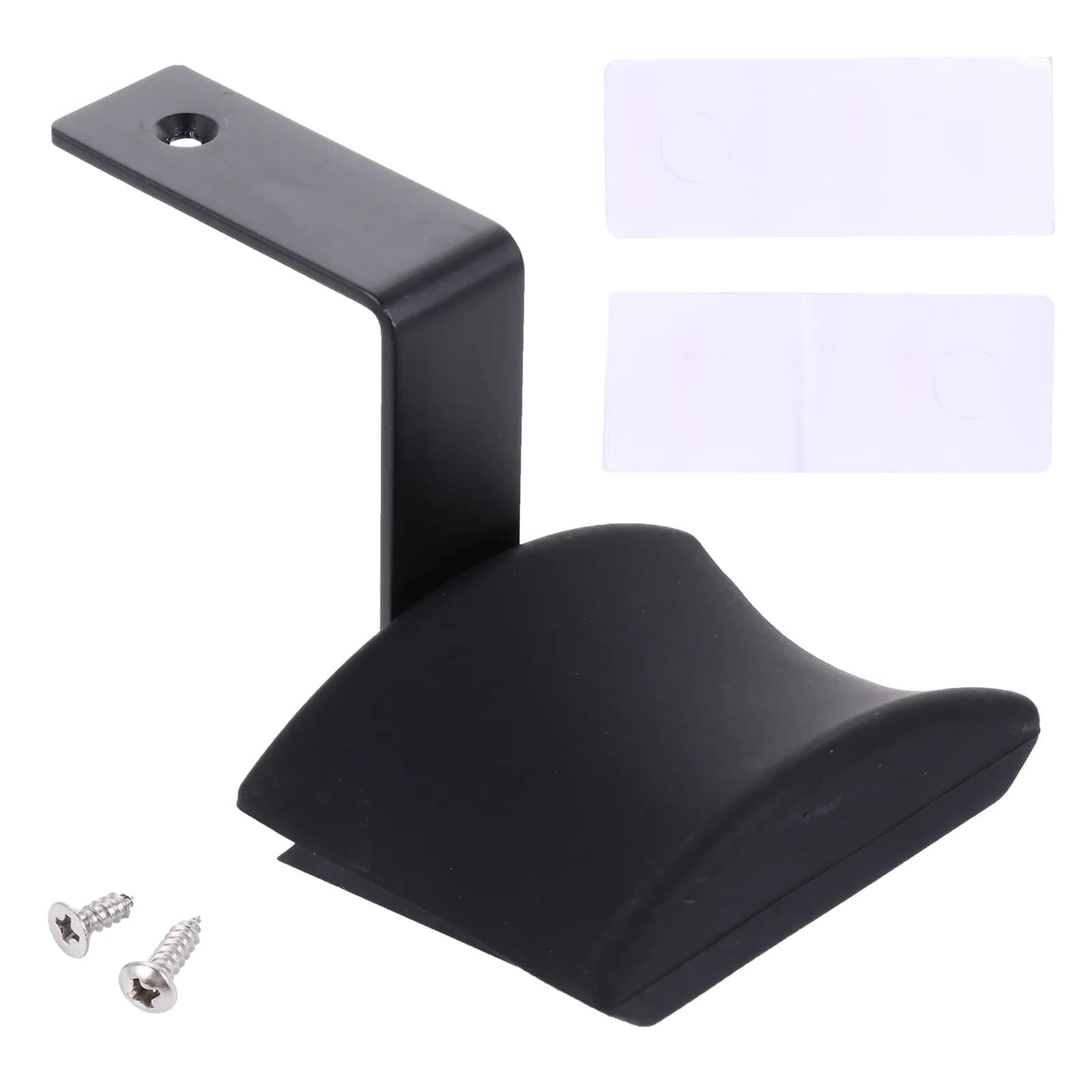 Support for Aluminum Alloy Headphones with Base Silicone Wall decal for PC Gaming desk, Headphone Hook