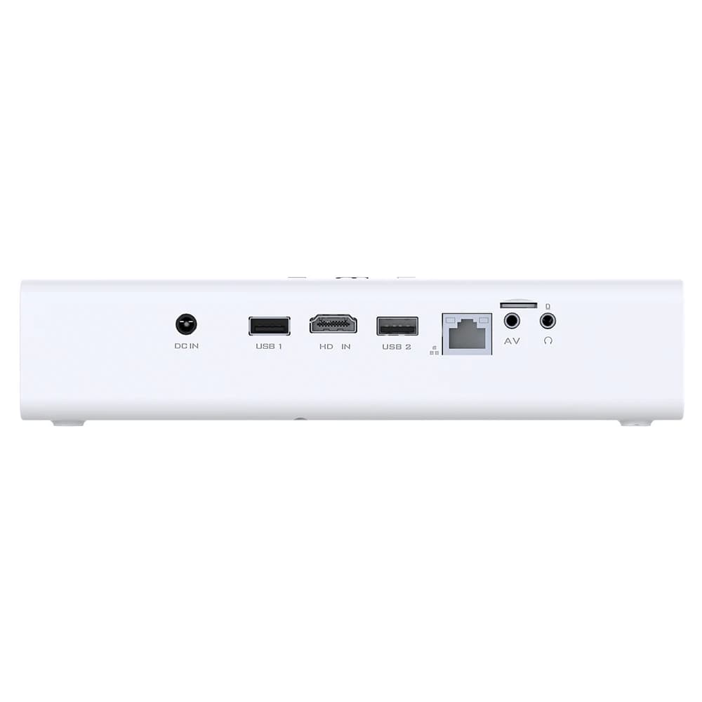 Proiettore Video Mini XY Smart con Sistema Android 9.0, 600 Lumen ANSI, Risoluzione 4K, Wi-Fi Dual-band 2.4+5G, Home Theater 3D Olografico