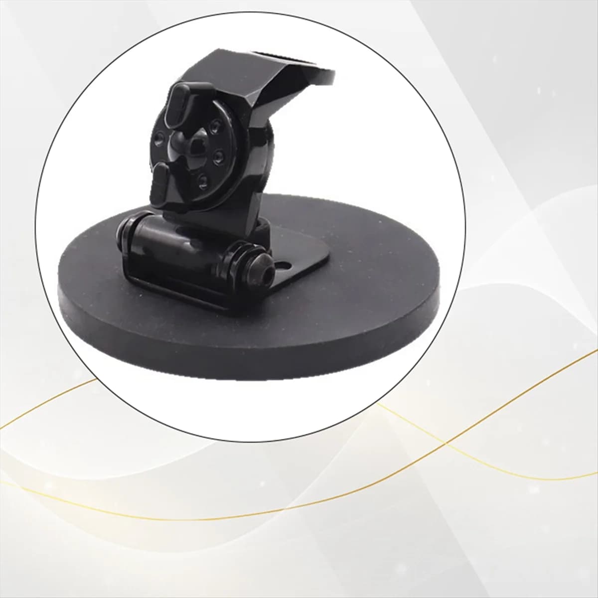 2025+Staffa di montaggio per clip per antenna per auto Supporto per antenna clip-on con base magnetica per walkie-talkie per autoradio