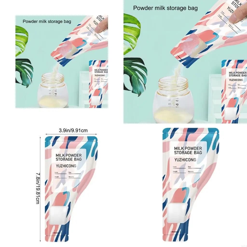 60 moisture-proof dust bags with double layer protection updates for infant milk and protein,