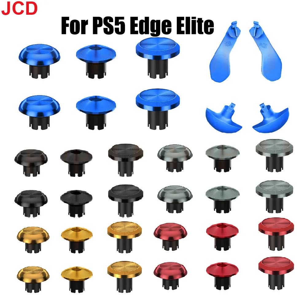 JCD 1 set originale per PS5 Edge Elite maniglia di gioco controller in metallo tappo a bilanciere alto e basso paddle paddle pulsante posteriore accessorio