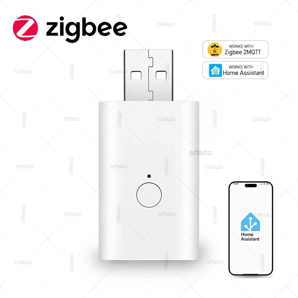 ZigBee 3.0 Ripetitore di segnale Amplificatore di segnale USB Extender per eWelink Hub Funziona con Home Assistant Zigbee2mqtt Dispositivo Smart Home