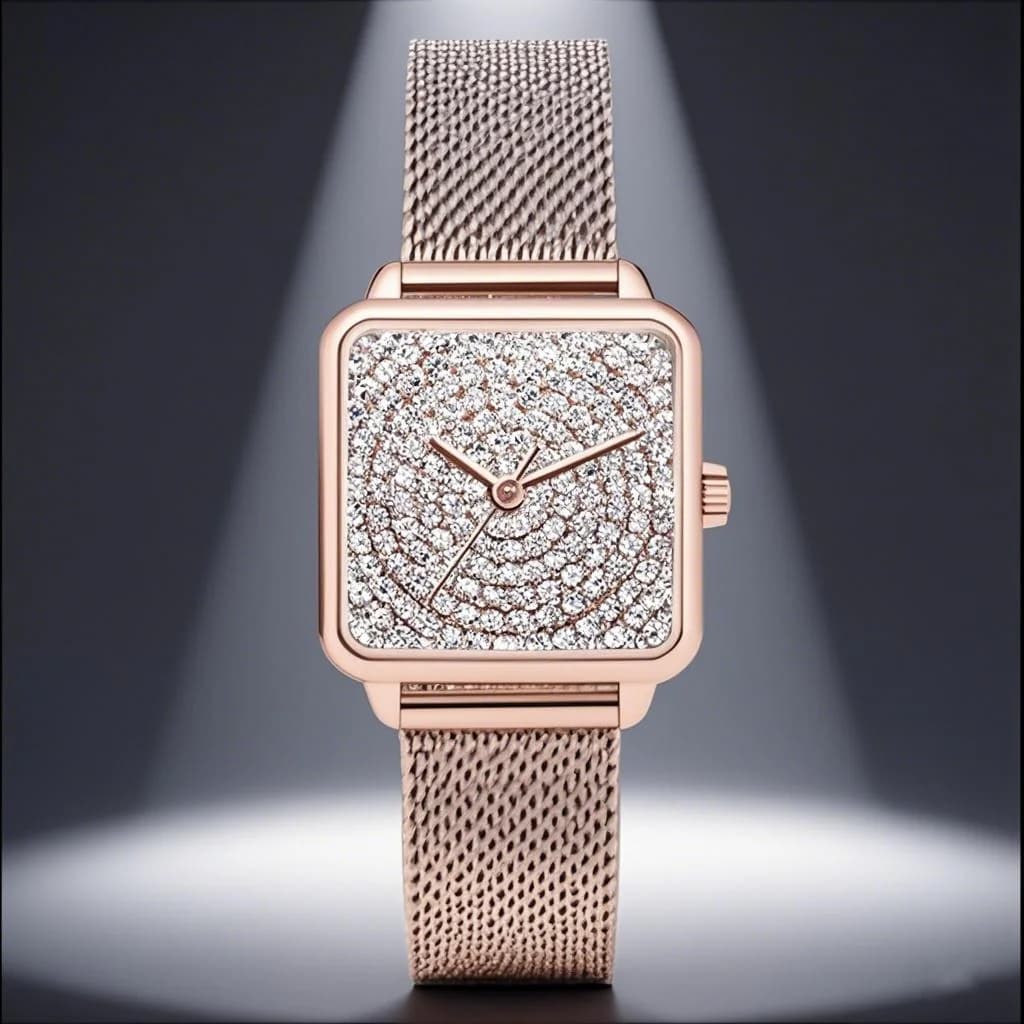New Fashion Women's Quartz Wrist Watch Simple Casual Square Women's Watch Luxury Brand Women's Watch Relojes Para Damas
