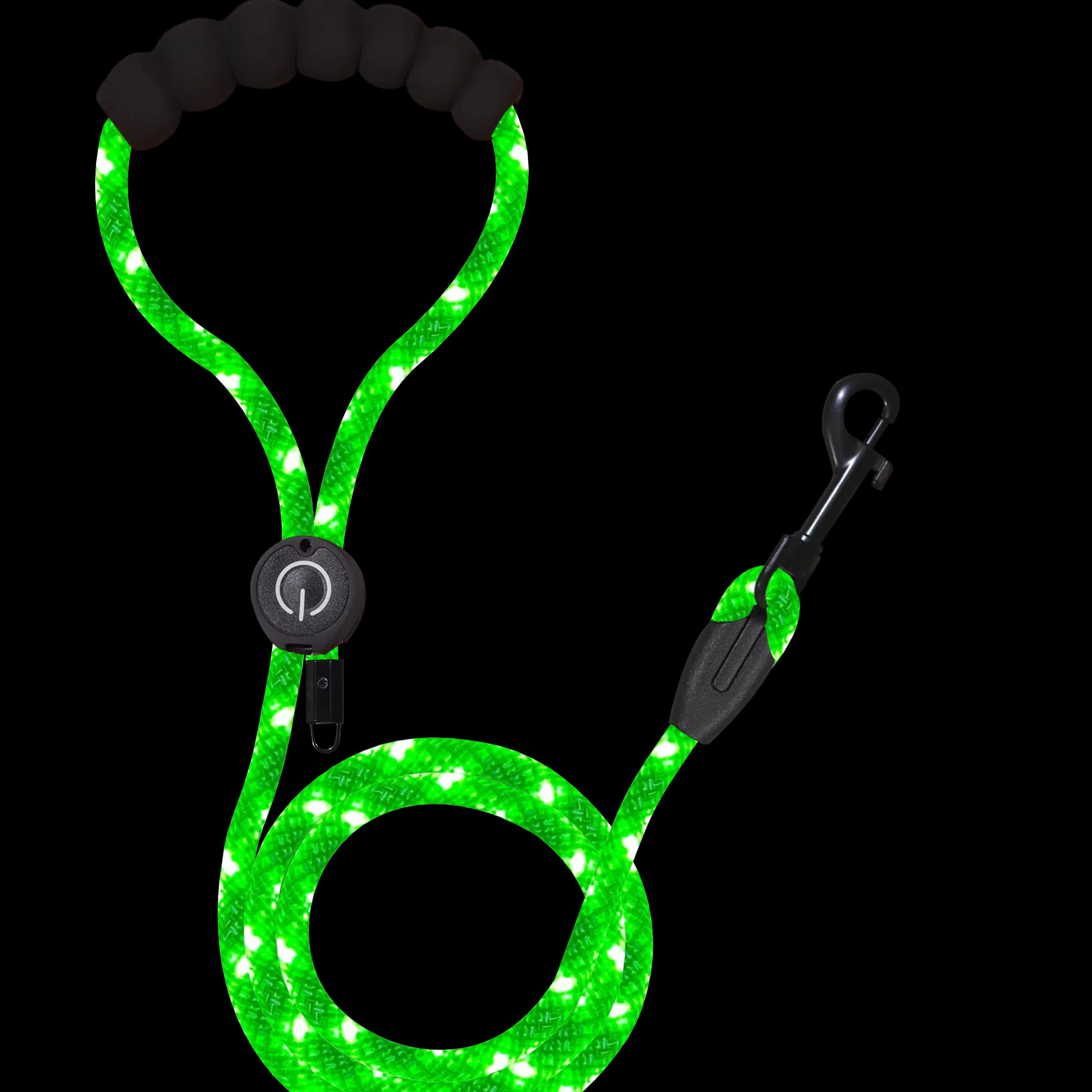 Set di collare per guinzaglio da passeggio a LED di moda di lusso per cani e gatti