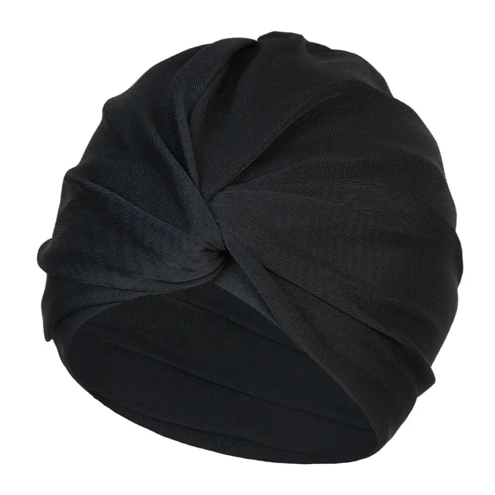 Female Girl High Elastic Swimming Hat Stretchy Free Size Swimming Caps Multi Colors Fabric Women Swimm Hat Swim Pool