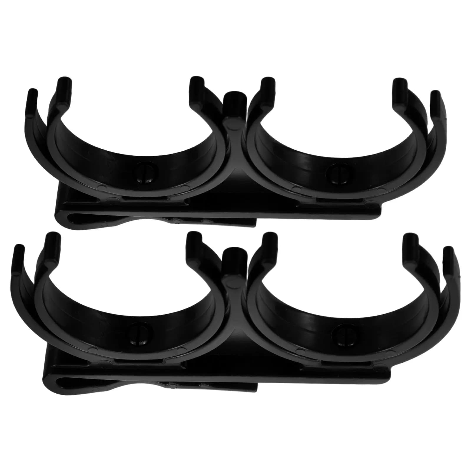 2Pcs Golf Ball Holder Clip Rotatable Foldable Dual Ball Carrying Tool for Golf Bag Accessories Waist Attachment