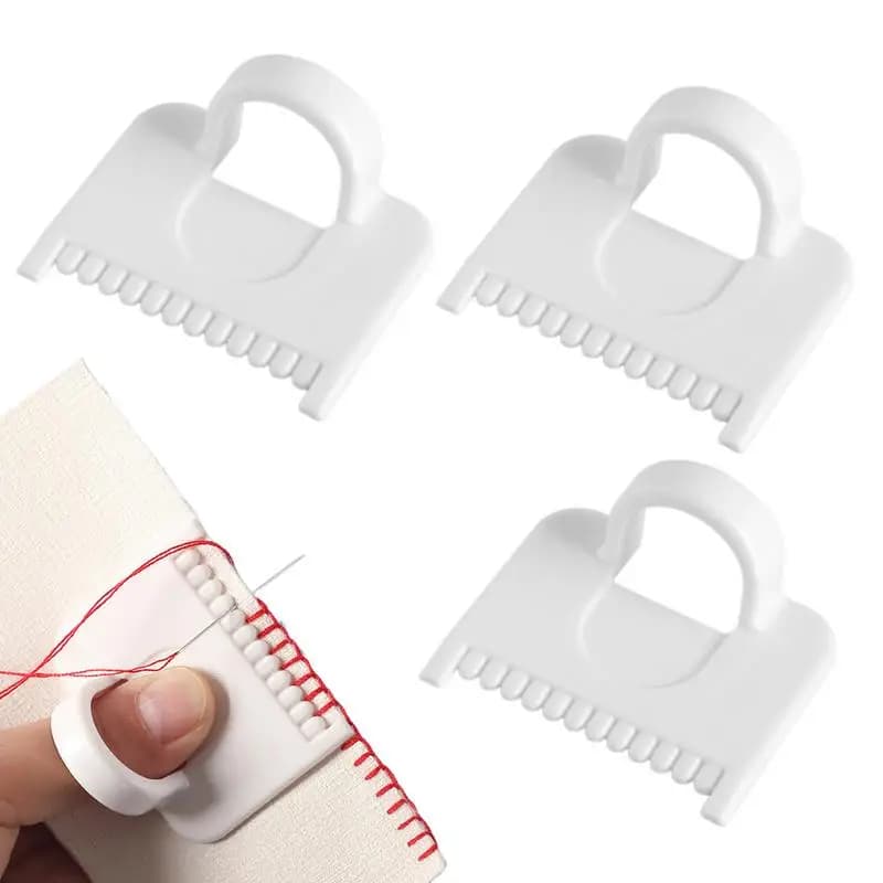 1 guida per cucire facile per principianti e anziani, strumento per cucire a mano in plastica con spaziatura di 3,5 mm per artigianato fai-da-te
