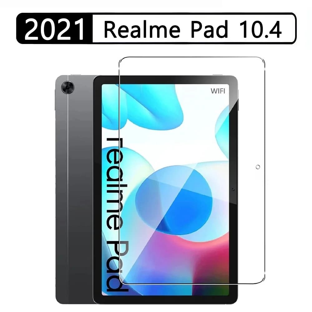 2 pezzi di vetro temperato per OPPO Realme Pad 10.4 pollici 2021 pellicola protettiva per Tablet pellicola protettiva per mantenere pulito