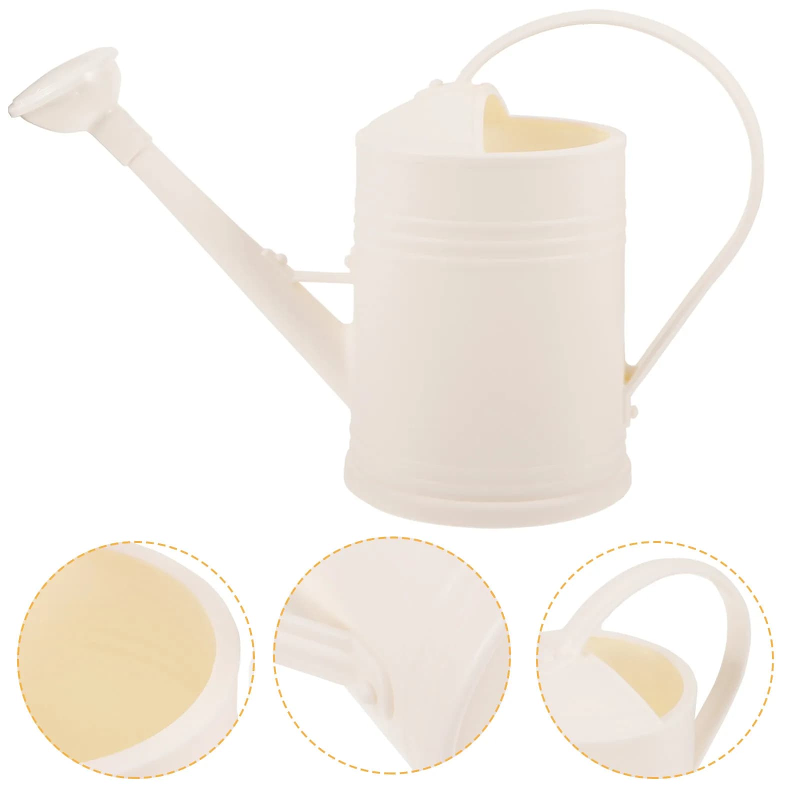 Annaffiatoio in Plastica con Beccuccio Lungo per Giardinaggio, Brocca per Irrigazione Domestica, Piccolo Annaffiatoio per Piante da Interno ed Esterno
