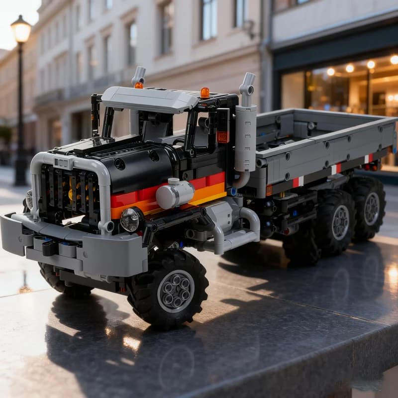 1500pcs MOC 6 Offroad Truck Technical Model Building Blocks Architecture Toys Festival Gifts Creative Education Idea Brick