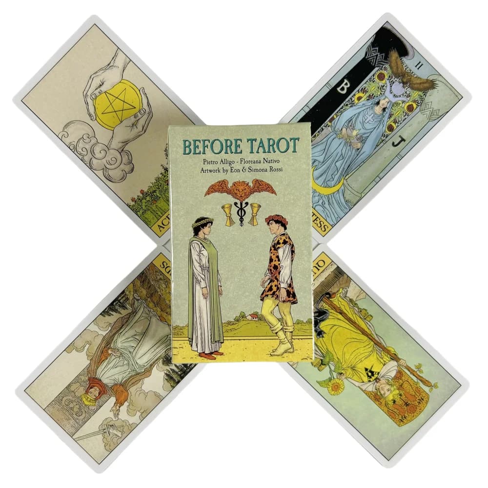 Prima delle carte dei tarocchi | After Tarot Cards A Rider Deck Oracle English Visions Divination Edition Borad Deck Giochi di gioco