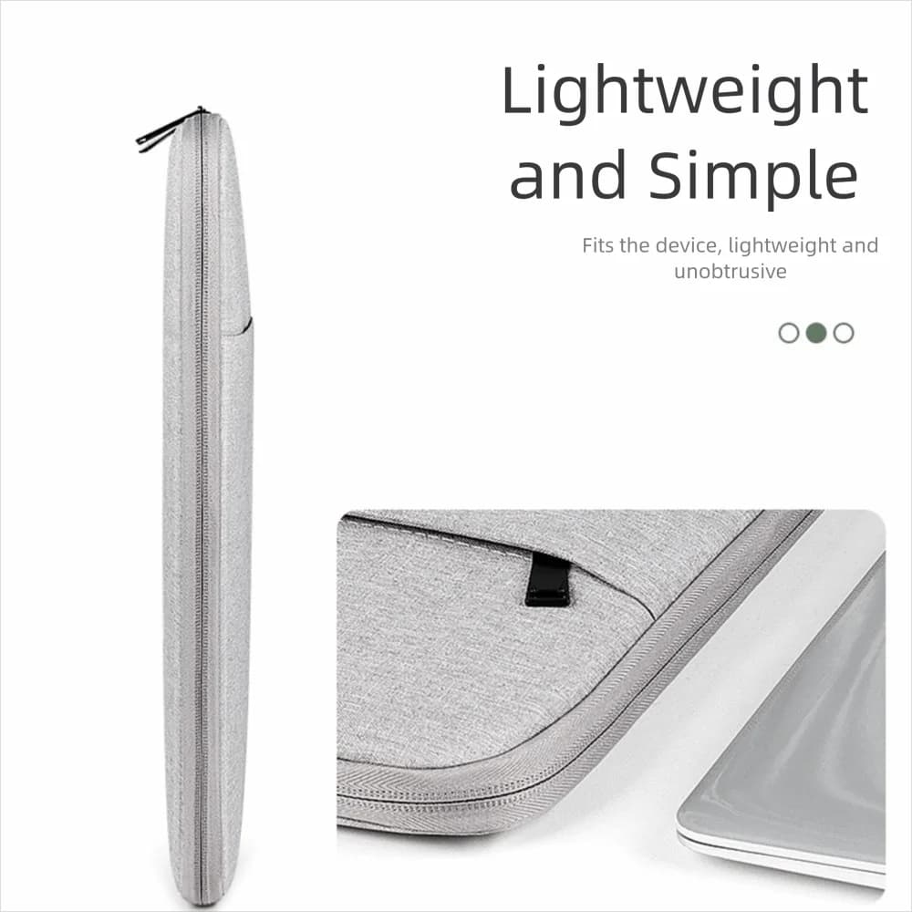 Morbida custodia per tablet da 13,3 pollici con cerniera antigraffio borsa per laptop borsa interna tasche antiurto custodia protettiva per tablet per pad