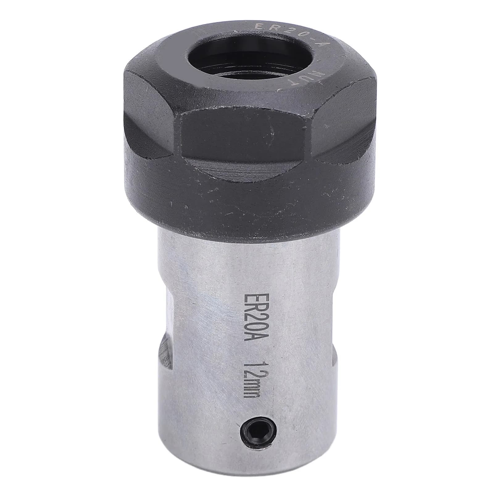 Adattatore Asta di Prolunga per Albero Motore ER20 12mm 40cr con Scatola Portaoggetti per Fresatura CNC