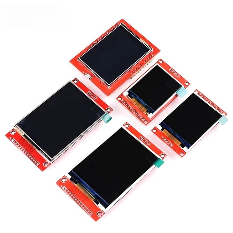 TFT LCD Display Module 1.44/1.8/2.0/2.4/2.8 inch IPS 7Pin SPI Screen ST7735/ILI9341 Driver Touch Panel 320x240 For Arduino ESP32