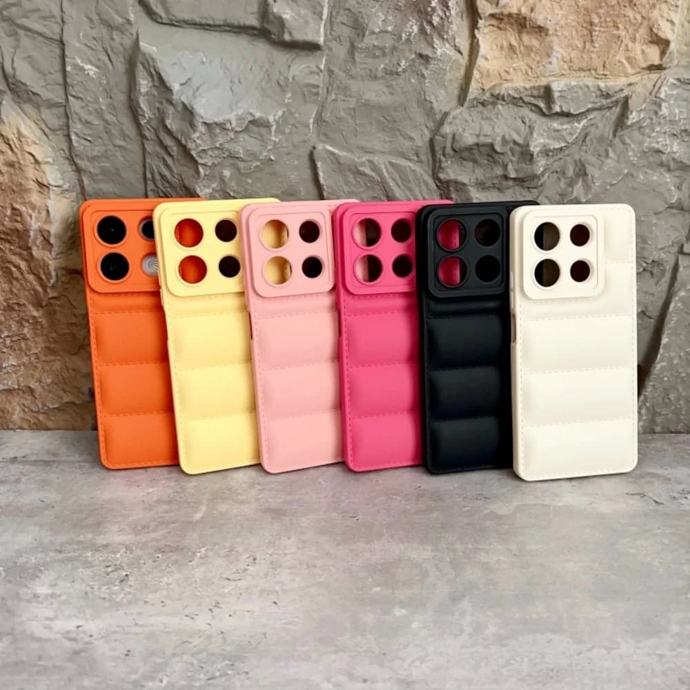 Per POCO X7 X6 X5 M6 F6 F5 Pro Plus X5 C75 C65 C55 C51 C61 Moda Piumino Morbido Silicone Il Piumino Antiurto Copertura Posteriore