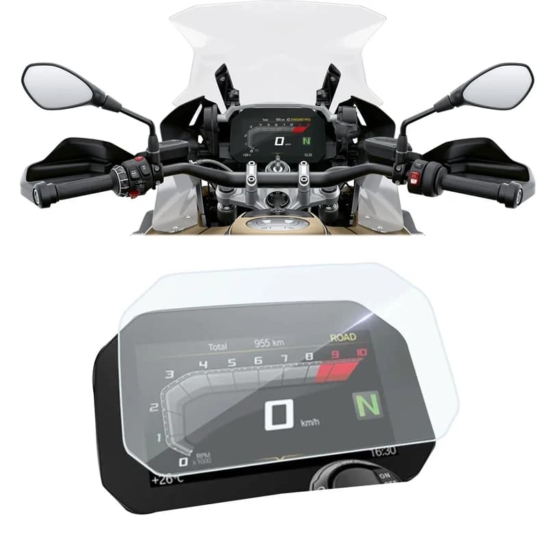 Per BMW R1250GS R1200GS LC Adv F750GS F850GS C400X F900XR R1250R R1300GS Cluster Scratch Pellicola di Protezione Protezione Dello Schermo TPU