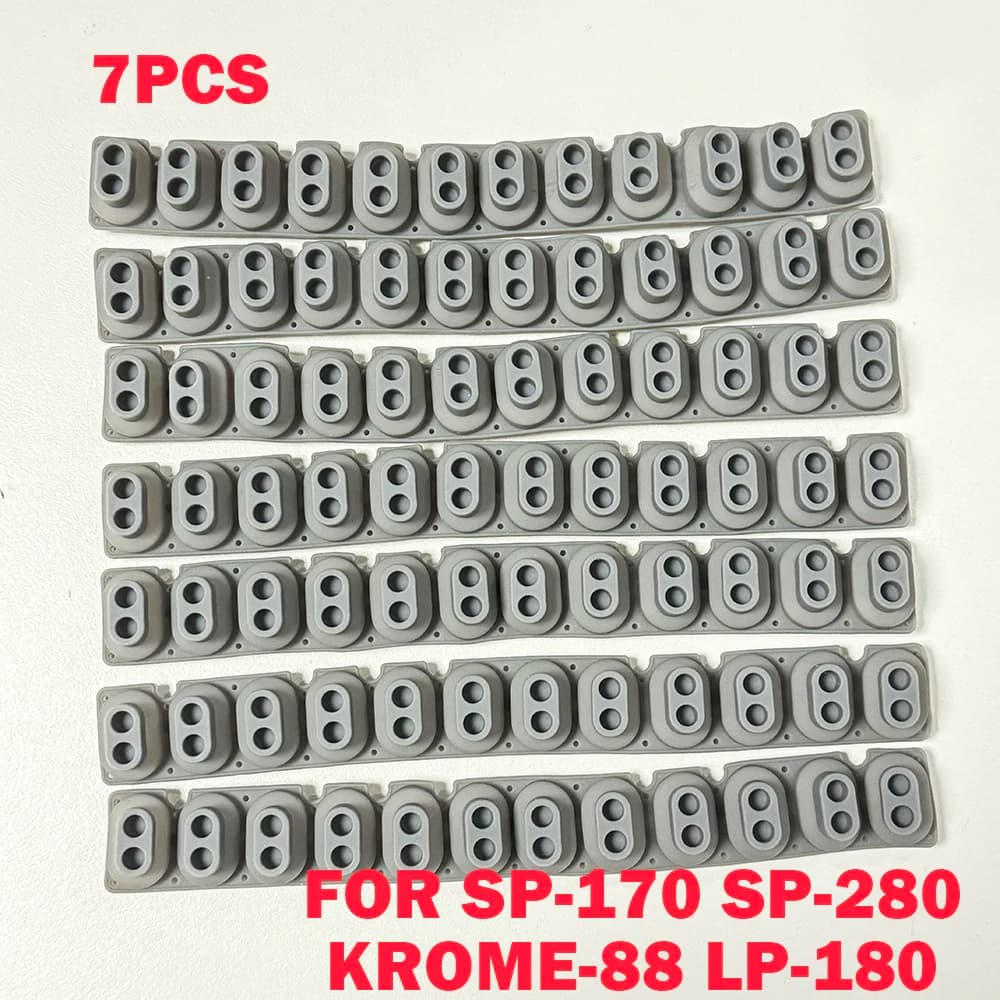 7pcs For Korg SP-170 SP-280 Krome-88 LP-180 Rubber Contact SET ( For 88 Keys)