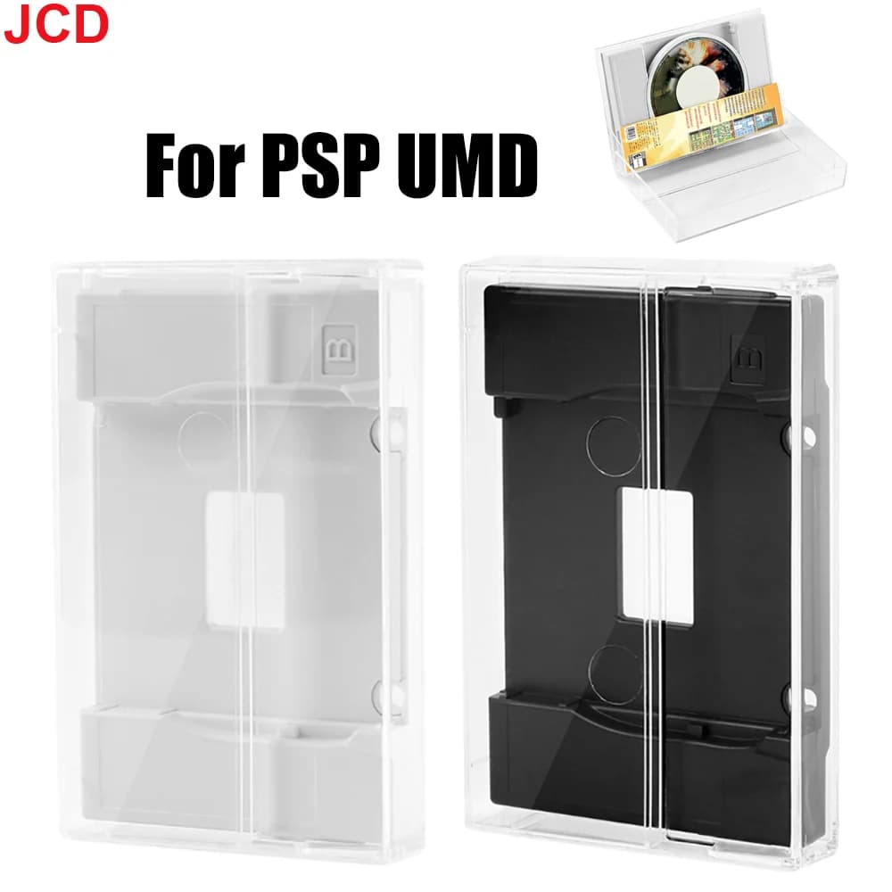 JCD 1pc Per PSP UMD Cassetta Scatola di Immagazzinaggio Per PSP UMD Vassoio di Gioco Scatola Protettiva Gioco CD Collezione Scatola di Immagazzinaggio