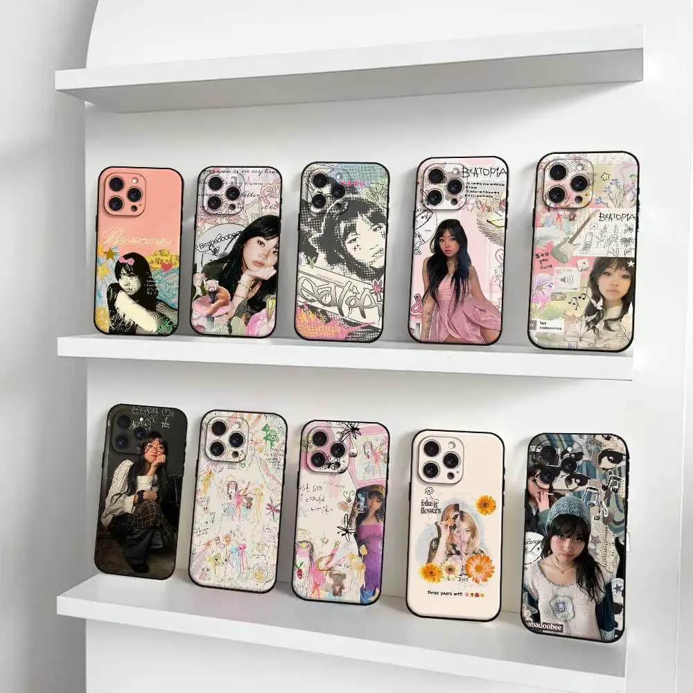 Cover per iPhone Singer Beabadoobee Death Bed per modelli 17, 15 Pro Max, 14 Pro, 12, 11, 13 Mini, X, XR, XS, 16 Plus, SE