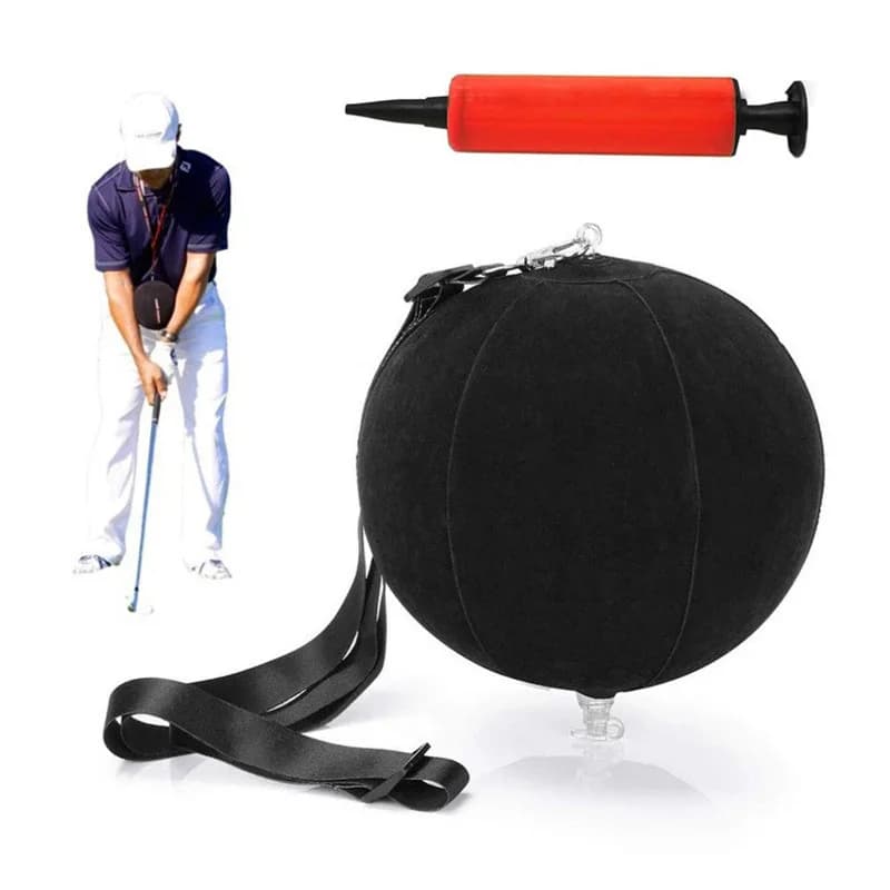 Palla da golf per allenamento dello swing con assistenza gonfiabile intelligente per la correzione della postura, per golfisti, dropshipping, palla intelligente per l'allenamento dell'impatto