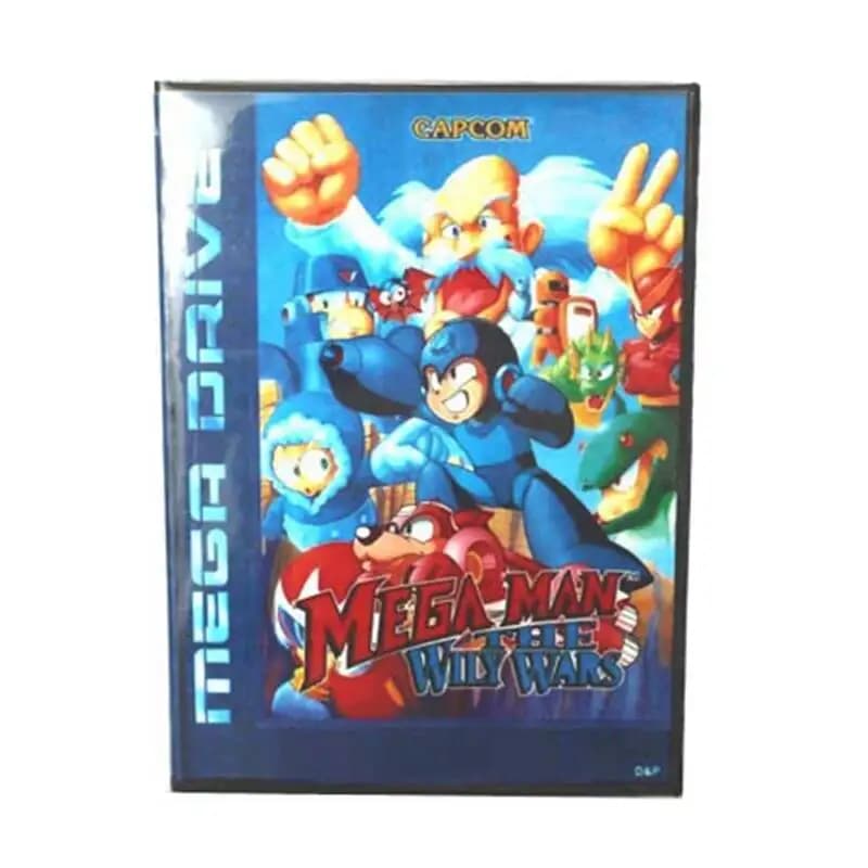 New Arrival Mega Man The Wily Wars 16bit MD Game Card For Sega Mega Drive/ Genesis with Retail Box