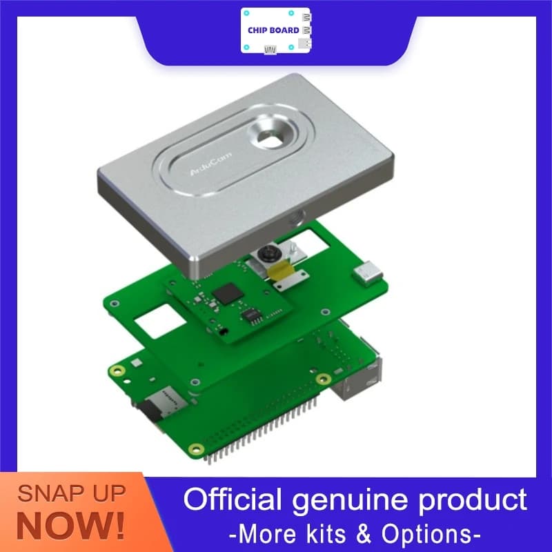 Arducam PiNSIGHT AI Vision Camera 12MP for Raspberry Pi 5, Intelligent Imaging Module for Embedded Projects