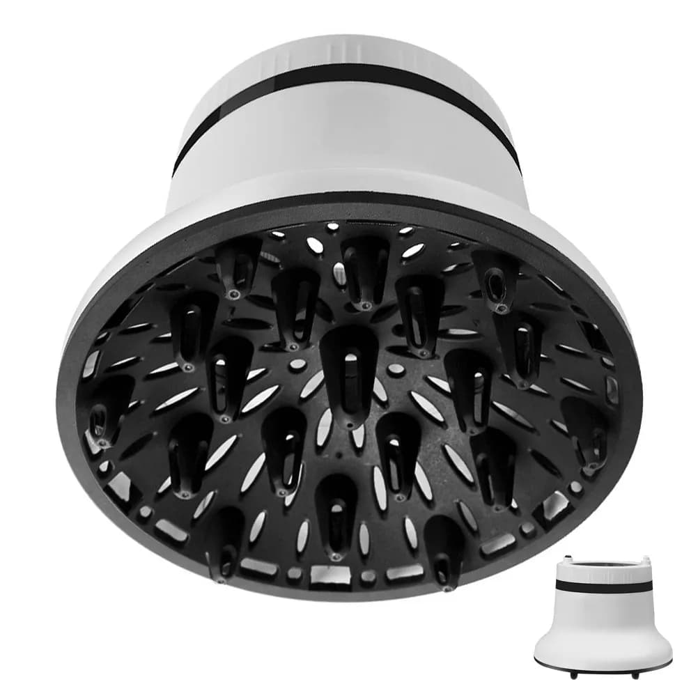 Universal Hair Dryer Diffuser Attachment for Curly Wavy Hair Multi-Functional Blow Dryer Nozzle Gentle Styling Tool Comfortable