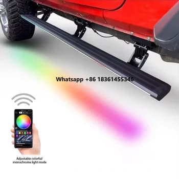 Pedana Laterale Elettrica JK JL JT con Controllo APP e Luci LED Colorate