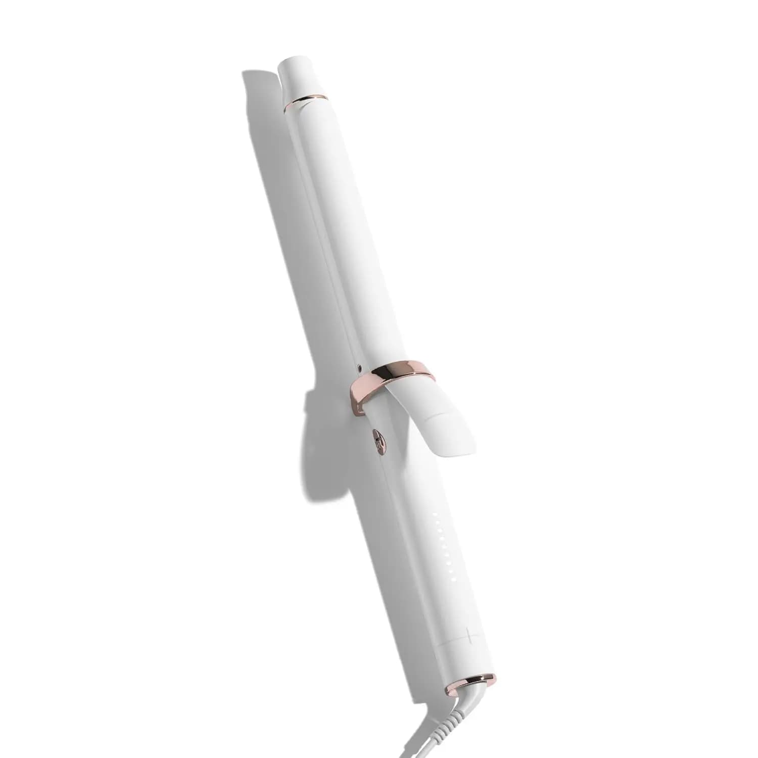 1 to 1.5 inch ceramic curling iron with 9 heat settings for quick styling on all hair types