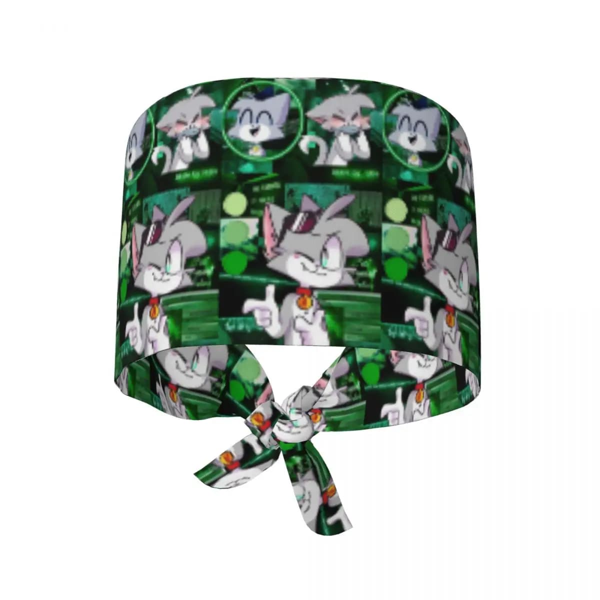 Cappello Chirurgico Divertente con Motivi Cartoon Acenix, Berretto da Lavoro Unisex Regolabile per Infermieri e Dentisti