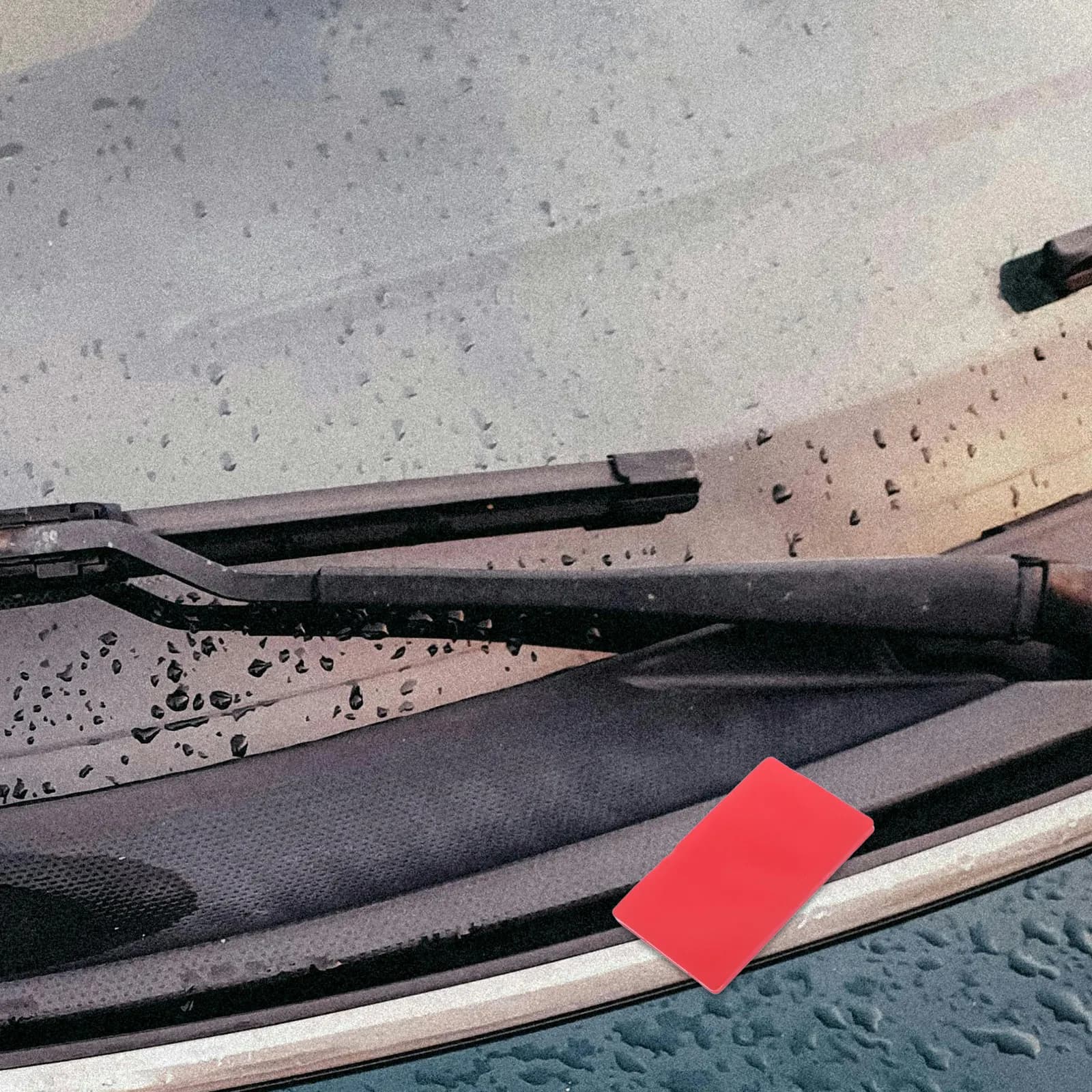 Pellicola Universale Antipioggia per Parabrezza Auto, Adesivo Pulitore per Finestrini, Sostituzione Sensore Pioggia Auto, Colla per Tergicristalli