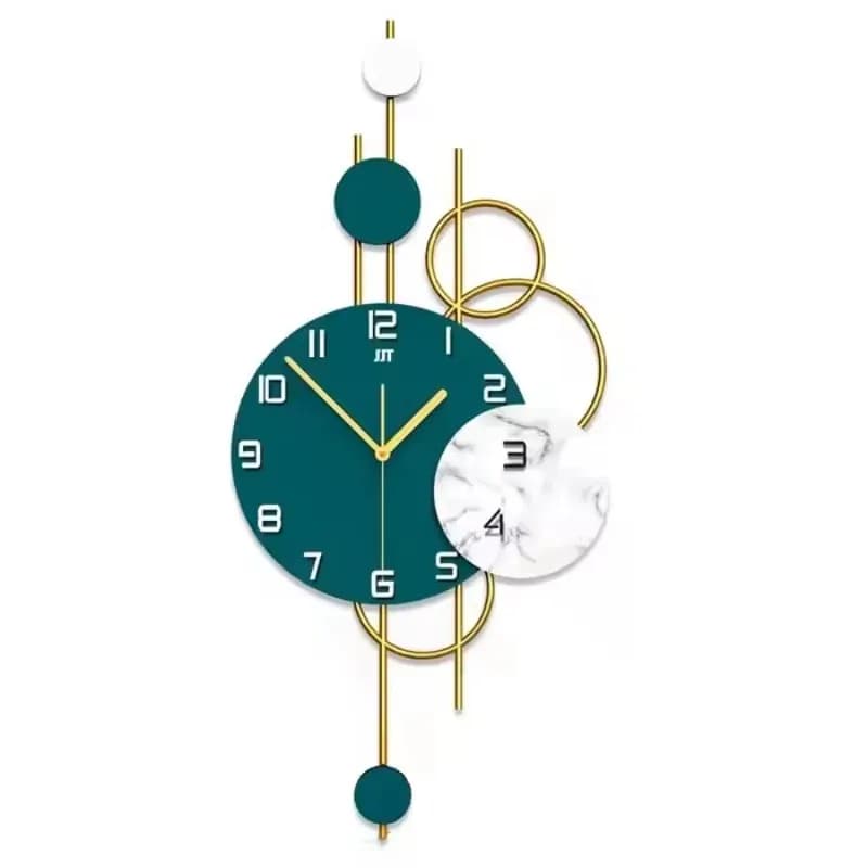 40X80X6CM Grande Dropshipping Moderno di Lusso Appeso A Parete Decorativo Orologio In Metallo Orologio Casa Decorazioni Per La Casa Soggiorno Al Quarzo Silenzioso