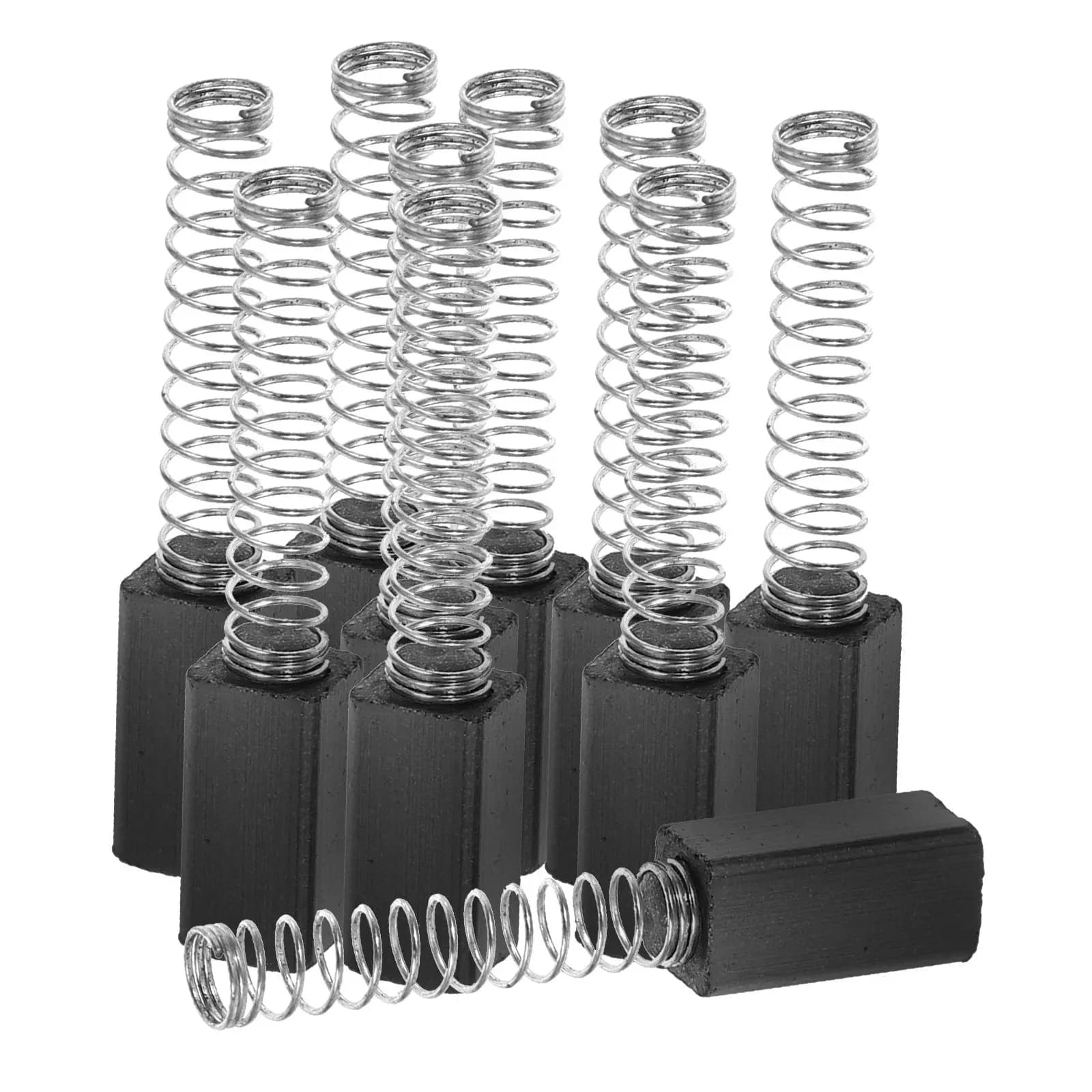 Kit 10 Pezzi Spazzole in Carbonio per Motore, Ricambi per Macchina da Cucire, Accessori per Riparazione Motore Piccolo Overlock, Utensili Domestici