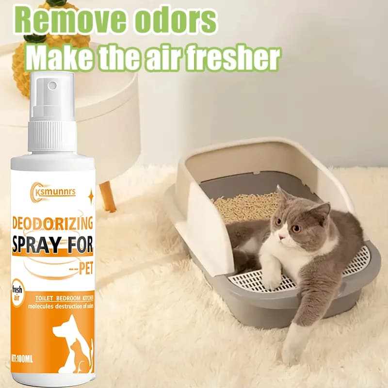 Potente deodorante - Deodorante multifunzionale - Elimina odori - Fresca l'aria - Pet-safe - Adatto per lettiere, kitc