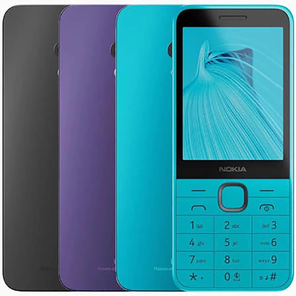 Nokia 235 4G Backup Phone 2SIM 1450mAh Type-C 3.5mm MP3 GSM 2.8-inch Bluetooth5.0 FM Radio Nokia 235 Unlock Elderly Phone Used