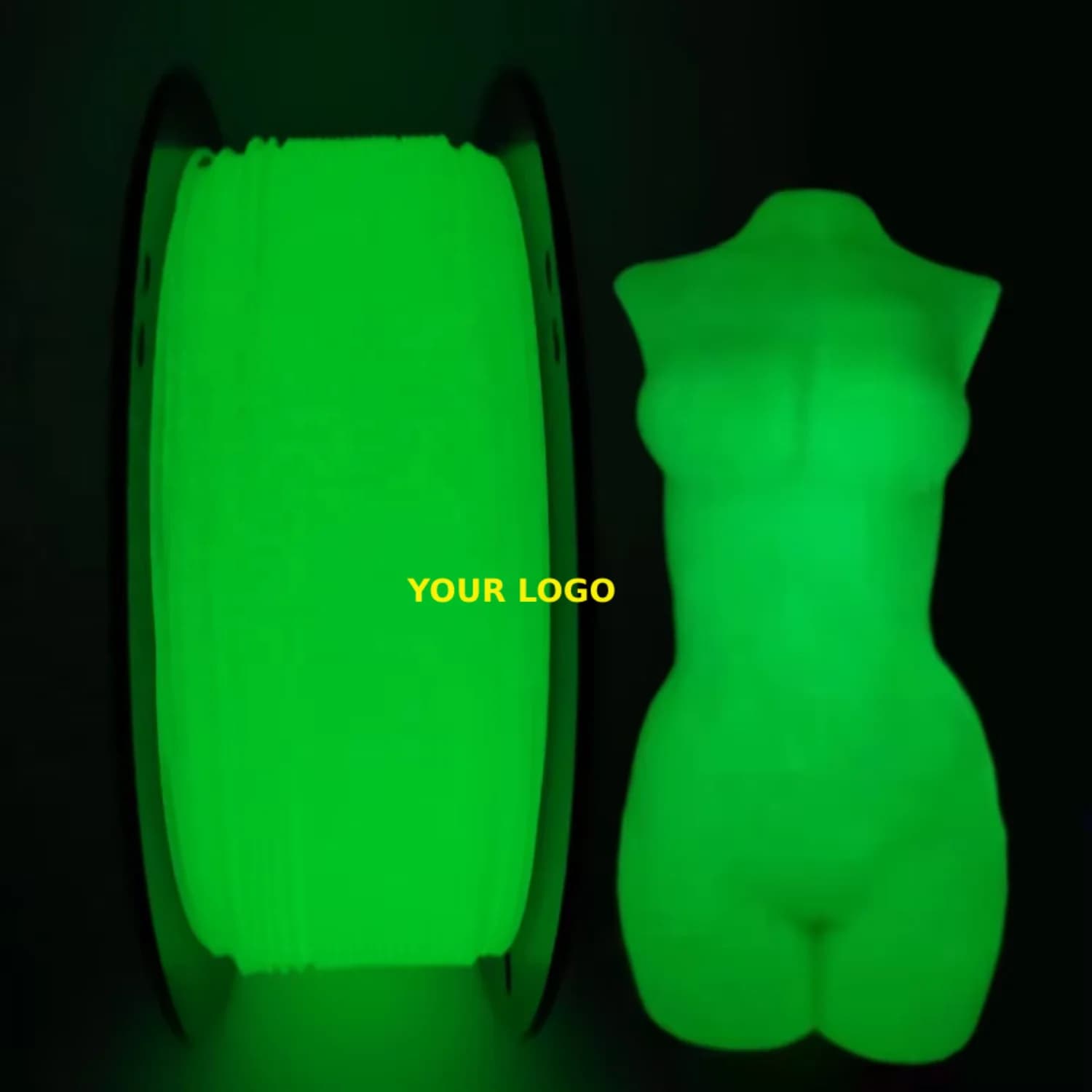 Filamento PLA Luminoso STLFCreat3D per Stampanti 3D, 1.75mm 1kg/rotolo, Vendita all'Ingrosso