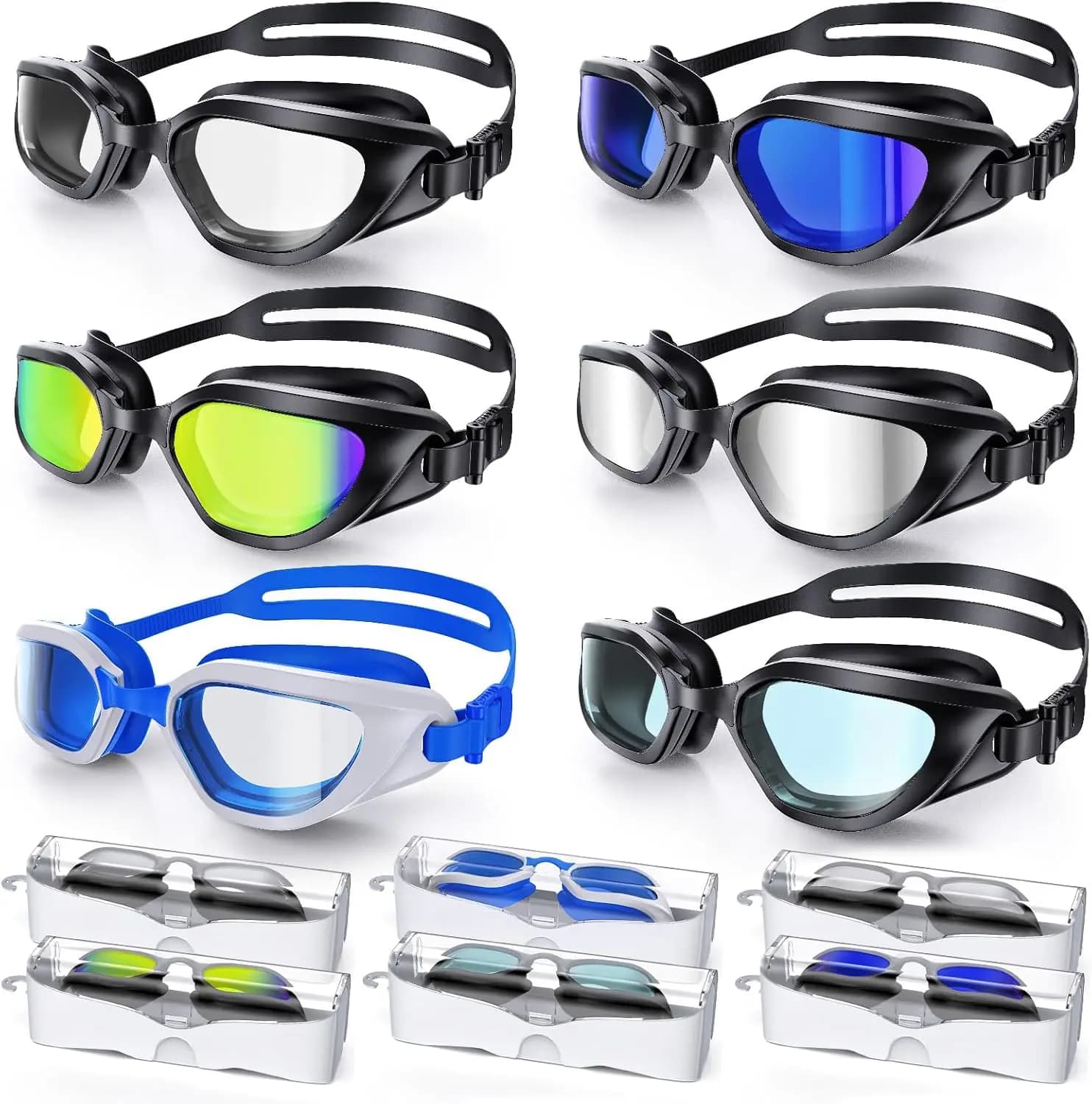 Eyelets with UV protection, Without Air Loss, Large Visual for Adults and Young People