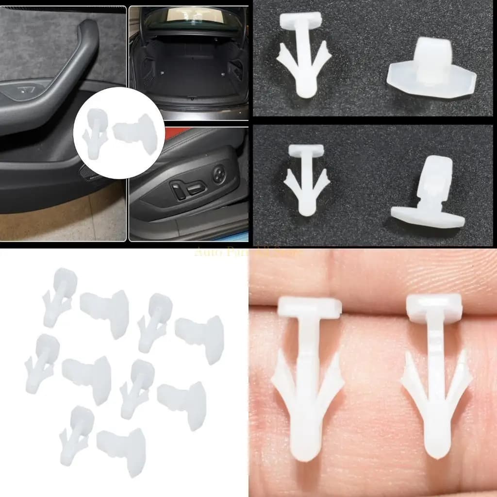 J0Ma 10pcs Weatherstrip Clip fermo per Atenza Sostituire KD4558762 KD45-58-762