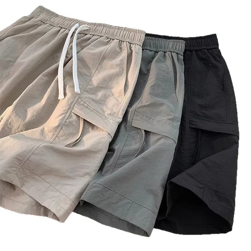 Quick Drying Cargo Casual Shorts Men's Summer Outdoor Breathable Tactical Shorts Sports Fitness Training Cycling Hiking Shorts