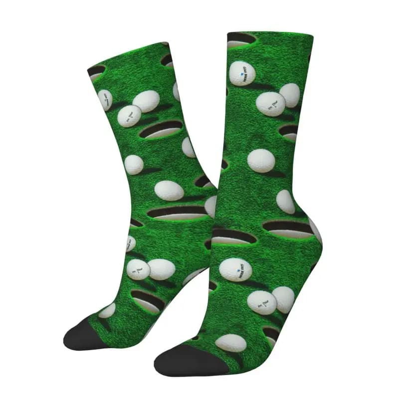 Personalized Golf Socks for Men, Unisex, Kawaii, for Spring, Summer, Autumn and Winter