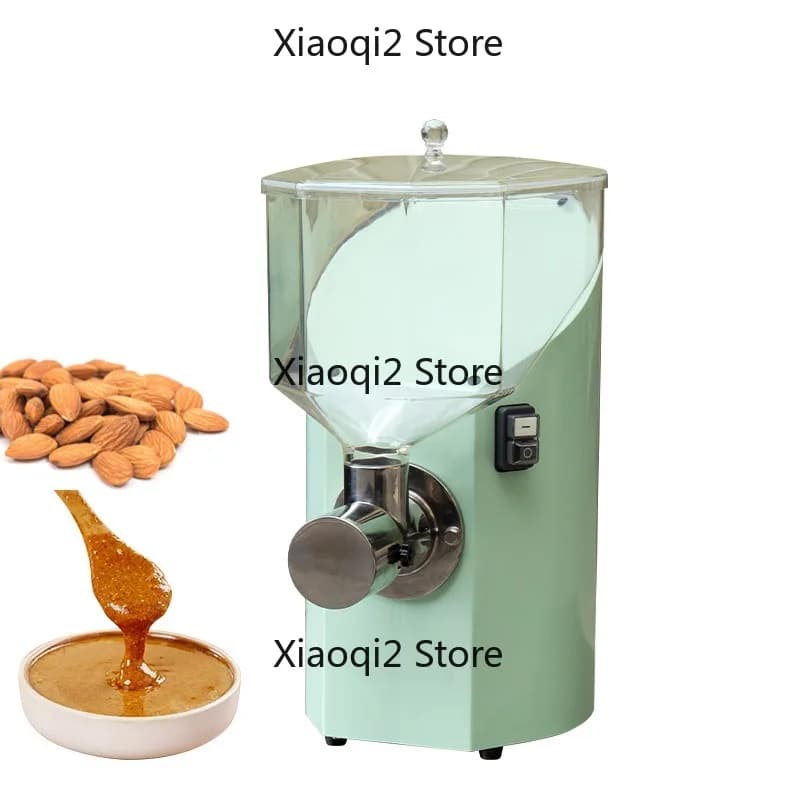 Commercial Desktop Nut Grinding Sauce Machine for Peanut Sesame Almond Coffee Bean - Nut Butter Maker for Business Use